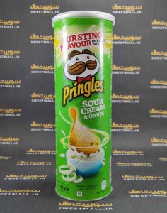 چیپس پرینگلز 165 گ Pringles - خامه ترش و پیاز