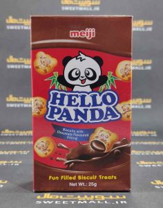 بیسکوییت هلو پاندا شکلاتی 25 گرم Hello Panda