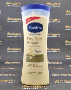 لوسیون بدن وازلین 400 میل Vaseline - Dry skin Repair(عصاره جو دوسر)