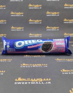 بیسکوییت اورئو کرم دار 133 گرم OREO - توت فرنگی