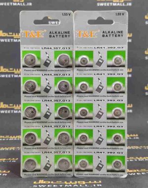 باتری سکه ای آلکالاین 1.55 ولت 10 عددی Alkaline