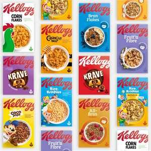 کورن فلکس کلاگز میوه ای با فیبر بالا 700 گرم Kellogs
