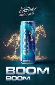 نوشیدنی انرژی زا بوم بوم قوطی 250م Boom Boom